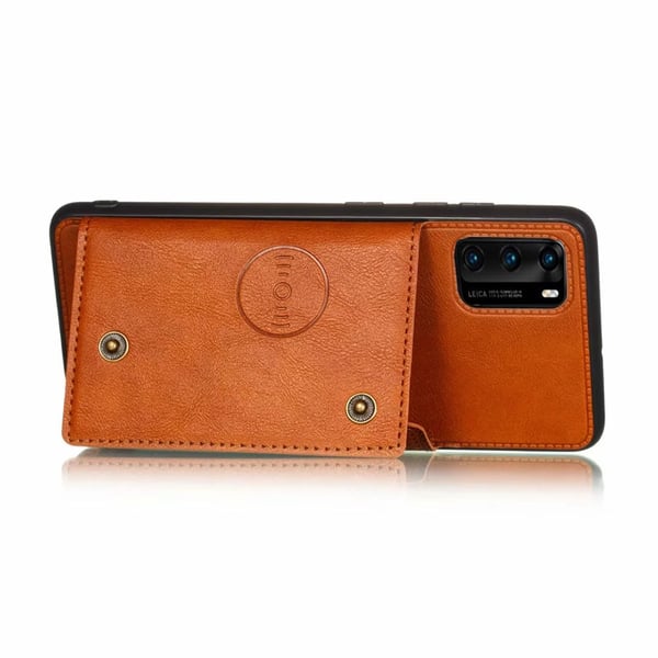 Huawei P40 - Effektfullt Skal med Korthållare