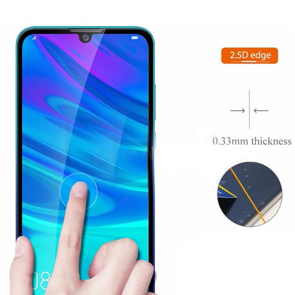 2-PACK Huawei P Smart 2019 Skärmskydd 2.5D HD 0,3mm