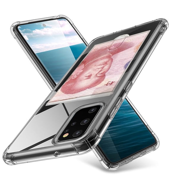 Samsung Galaxy S20 Plus - Stötdämpande Skal med Korthållare