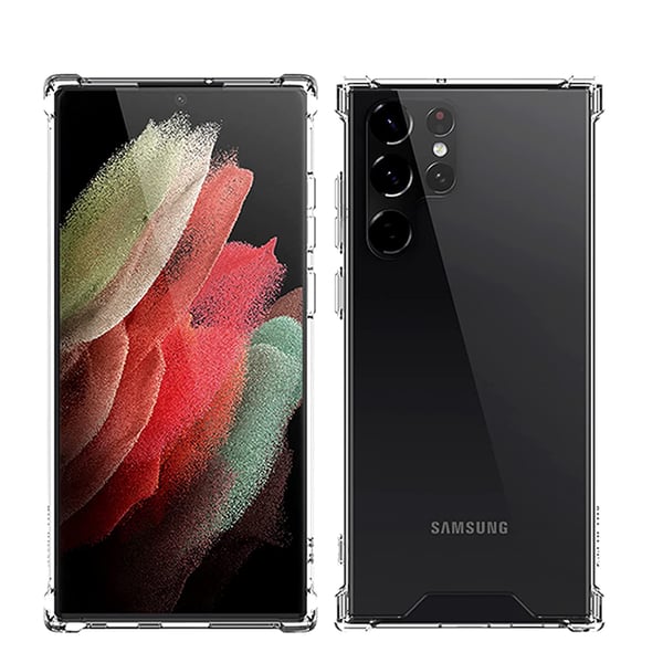 Samsung Galaxy S23 Ultra - Tunt Genomskinligt Skydd Skal