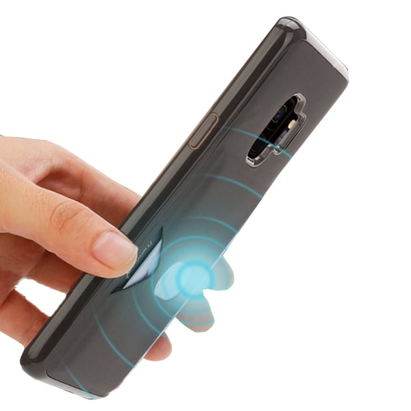 Elegant Hanman Skal med Kortfack - Samsung Galaxy S9