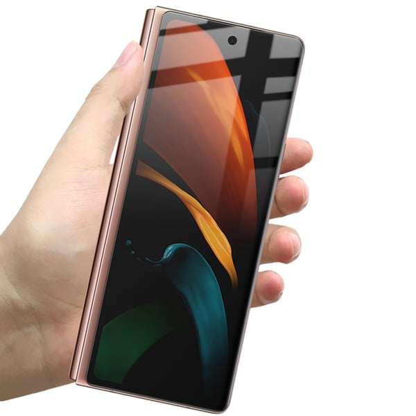 3-PACK Samsung Galaxy Z Fold 2 -Smart Hydrogel Skärmskydd 3 in 1