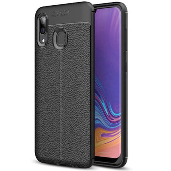 Samsung Galaxy A40 - Auto Focus Stötdämpande Silikonskal