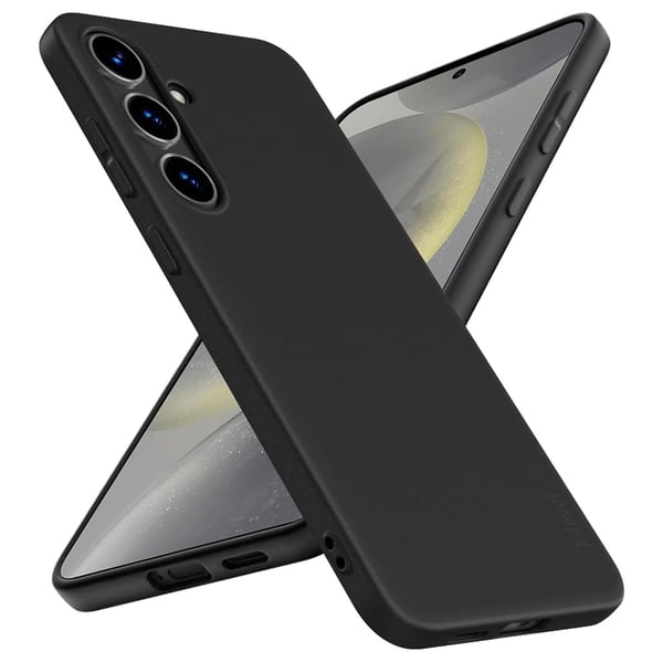 Samsung Galaxy S25 Plus Skyddsskal Minimalistiskt Svart