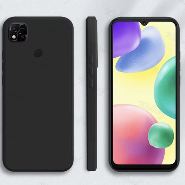 Redmi 10C NFC - Genomtänkt Mattbehandlat Skal