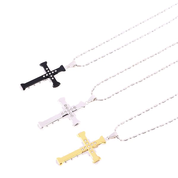 Exklusivt Stilrent Kors Halsband