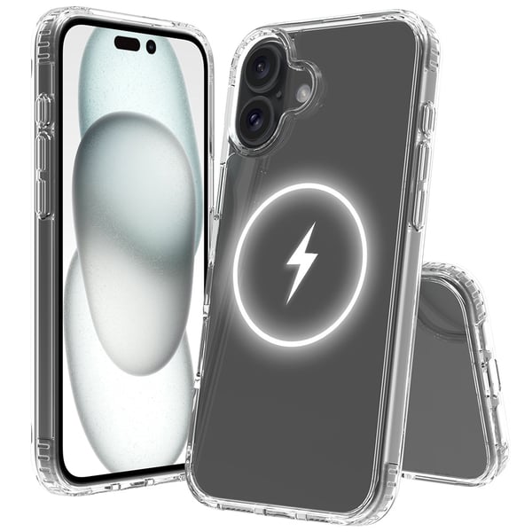Magnetisk Trådlös Laddning - Stöttåligt Skal för iPhone 16!