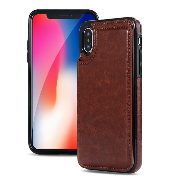 Praktiskt Skal med Kortfack iPhone XS Max (NKOBEE)