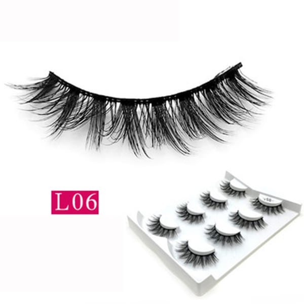 Lösögonfransar i 3D-Minkhår från Merisdel (4-PACK)
