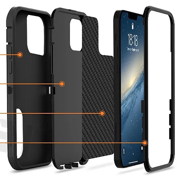 Stiligt och Säkert Skyddsskal för iPhone 15 Pro max