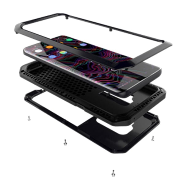 Samsung Galaxy S9 Plus - Kraftfullt Skyddande Aluminium Fodral