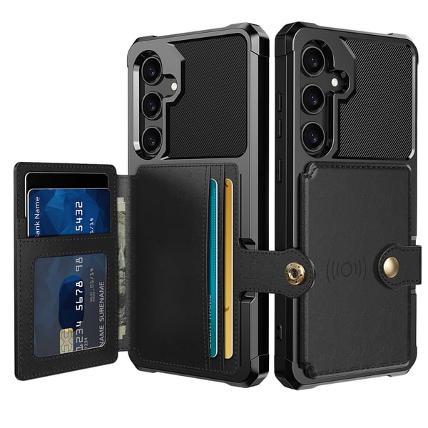 Samsung Galaxy A56/A36 5G Skyddsskal med Kortfack Flera Färger