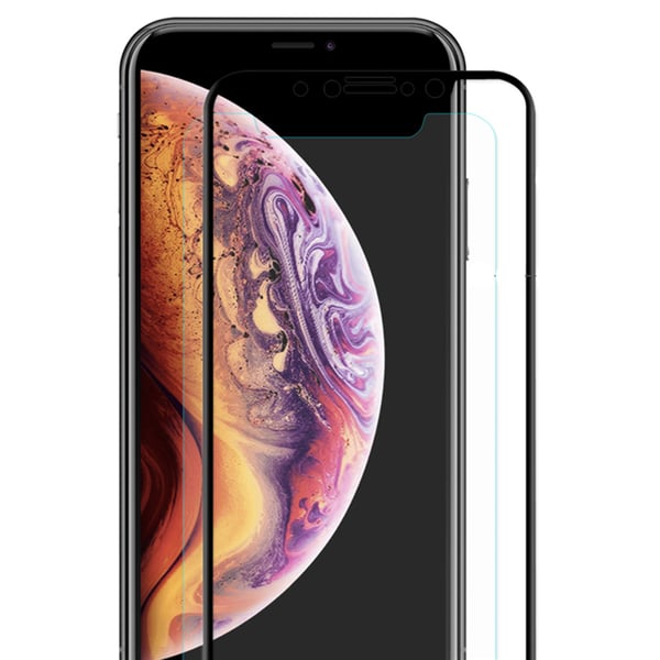 HuTechs 3-PACK Carbon-Skärmskydd för iPhone XS Max