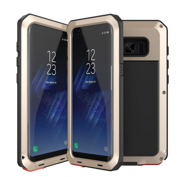 Army HEAVY DUTY (Stryktålig) Aluminum för Samsung Galaxy S8Plus