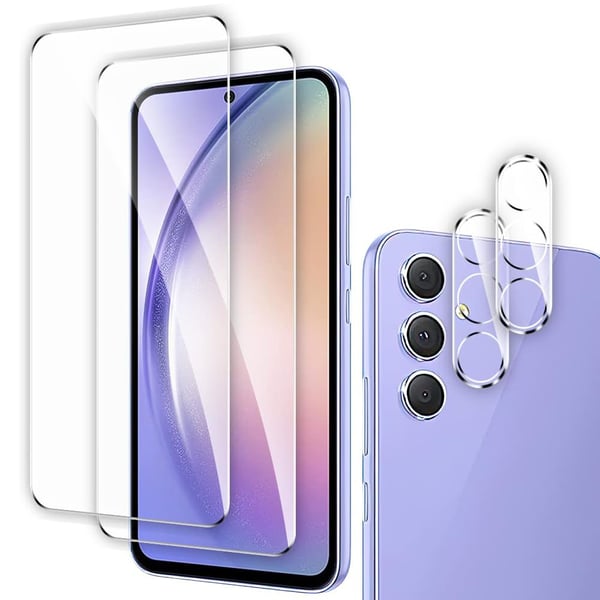 1 set Samsung galaxy A54 5G Skärmskydd Kameralinsskydd 0,3mm