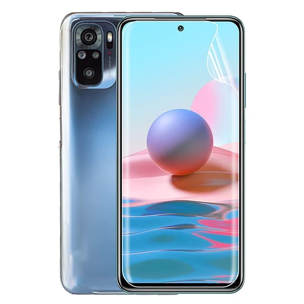 Redmi Note 10 Pro Mjukt Skärmskydd i Hydrogel-variant (3-pack)