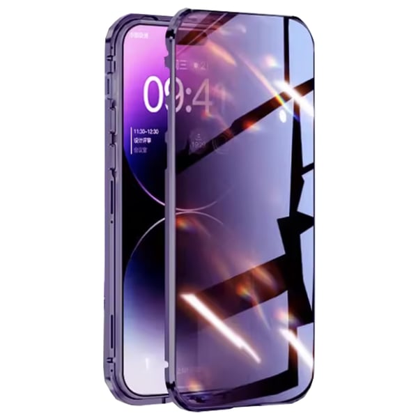 iPhone 16 - Stilrent Magnetiskt Dubbelsidigt Skal