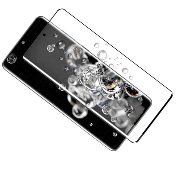 S20 Plus 2-PACK Skärmskydd FULL-GLUE 9H 0,2mm HD-Clear