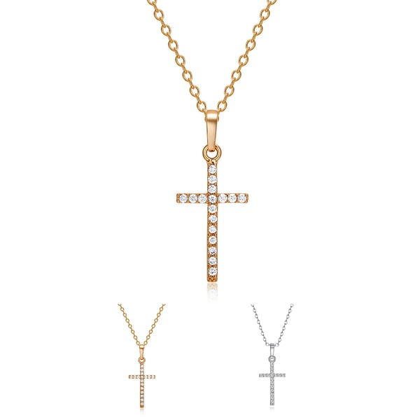 Exklusivt Bekvämt Hög Kvalitet Kors Halsband