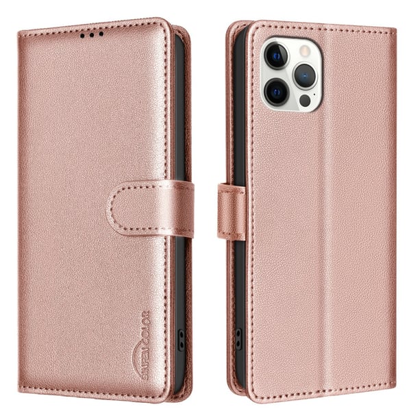 iPhone 12 Pro Max Fodral - RFID Skydd & Kortfack