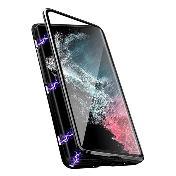 Stilsäkert Magnetiskt Dubbel Skal - Samsung Galaxy S23