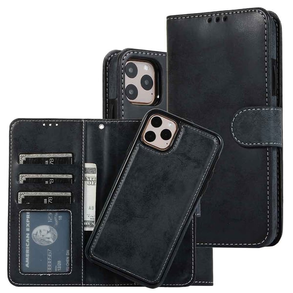 iPhone 11 Pro - Praktiskt Leman Plånboksfodral