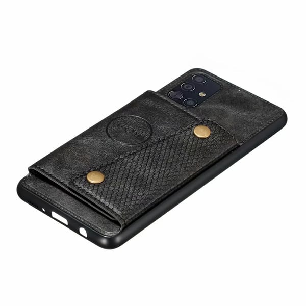 Samsung Galaxy A51 - Effektfullt Stilsäkert Skal med Kortfack