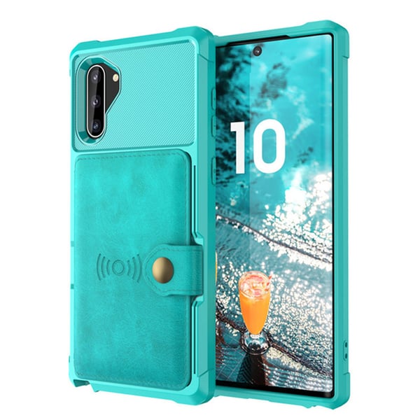 Samsung Galaxy Note10 - Praktiskt Skal med Kortfack