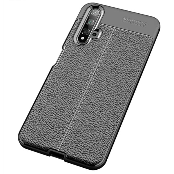 Huawei Nova 5T - AUTO FOCUS Litchi Design Skyddsskal