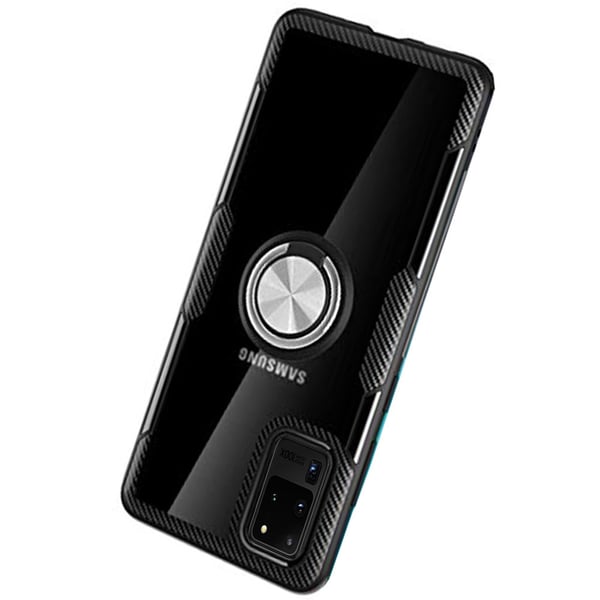 Samsung Galaxy S20 Ultra - Professionellt Skal med Ringhållare