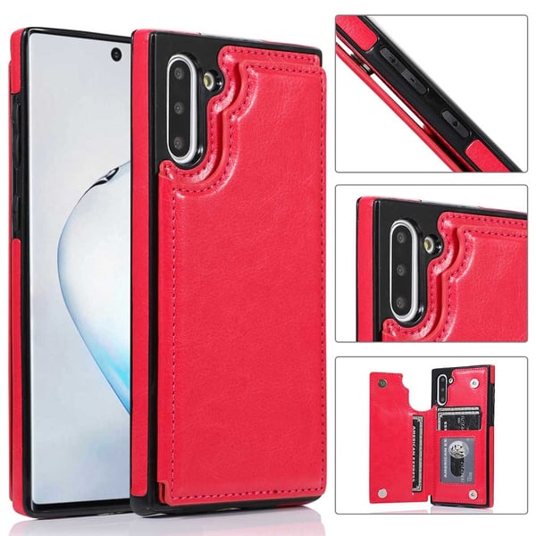 Samsung Galaxy Note10 - Praktiskt Nkobee Skal med Kortfack