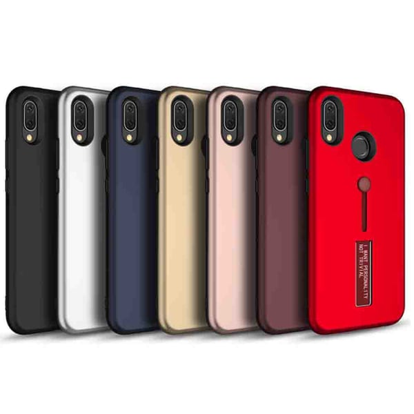 Huawei P20 Lite - Stilrent Stötdämpande Skal Silikonring