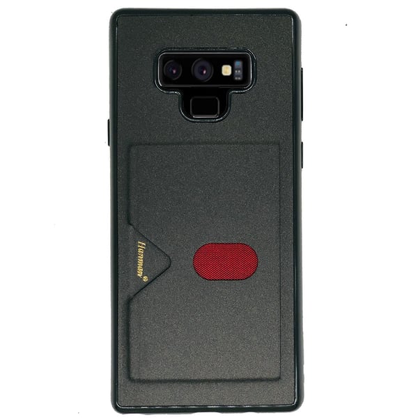 Elegant Hanman Skal med Kortfack - Samsung Galaxy Note 9