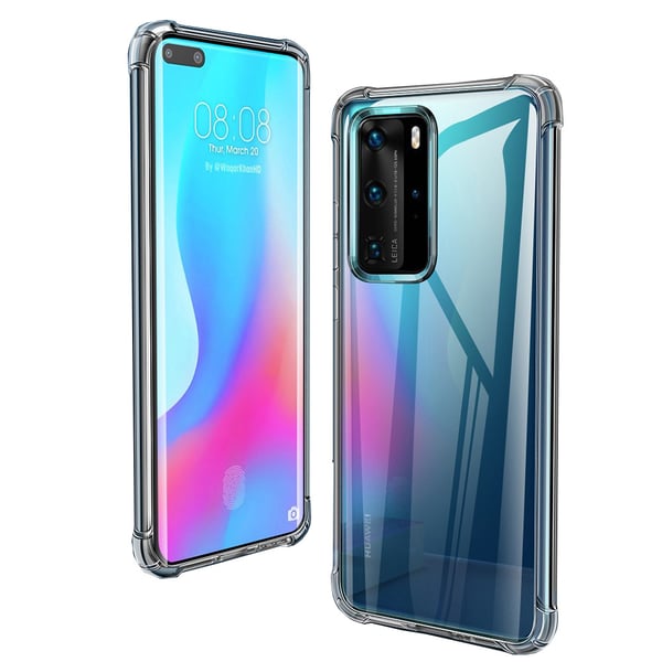 Kraftfullt Silikonskal Floveme - Huawei P40 Pro