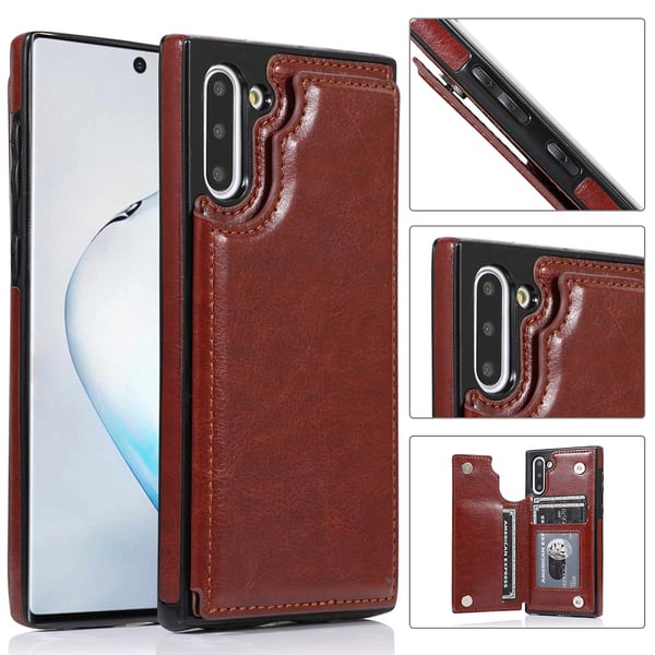 Samsung Galaxy Note10 - Skyddande Skal med Kortfack (NKOBEE)