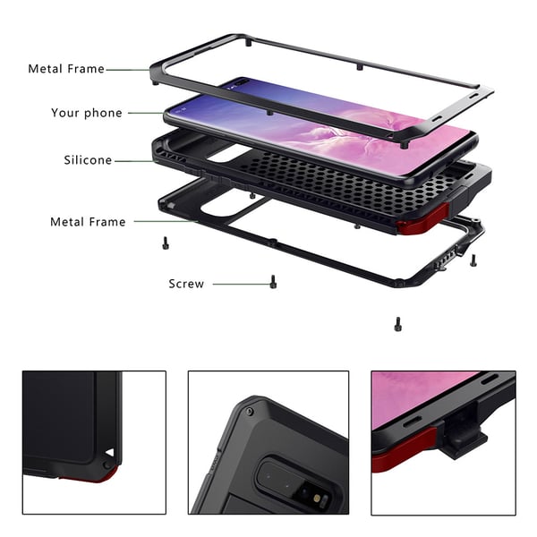 Samsung Galaxy S10E - Heavy Duty Aluminium Skyddsskal