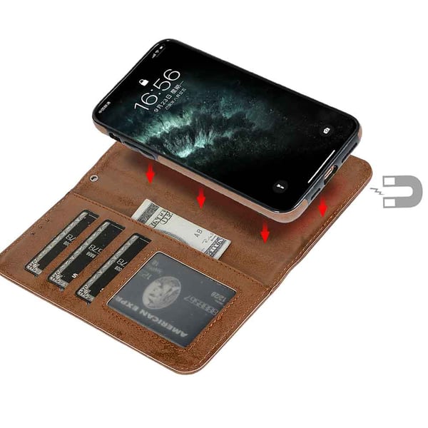 iPhone 11 - Praktiskt Plånboksfodral från Leman