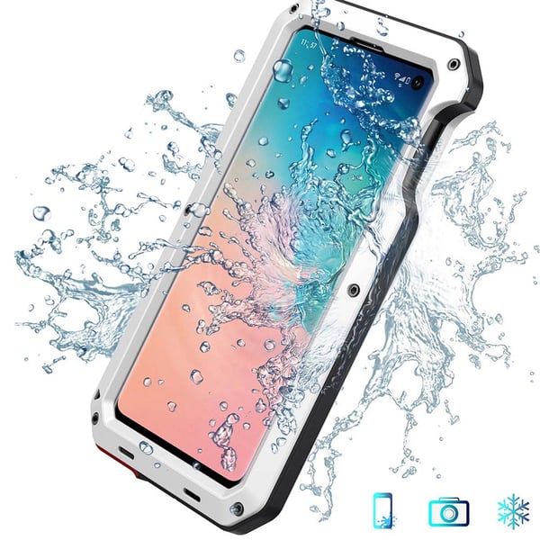Stilsäkert HEAVY DUTY Aluminium Skal - Samsung Galaxy S10E