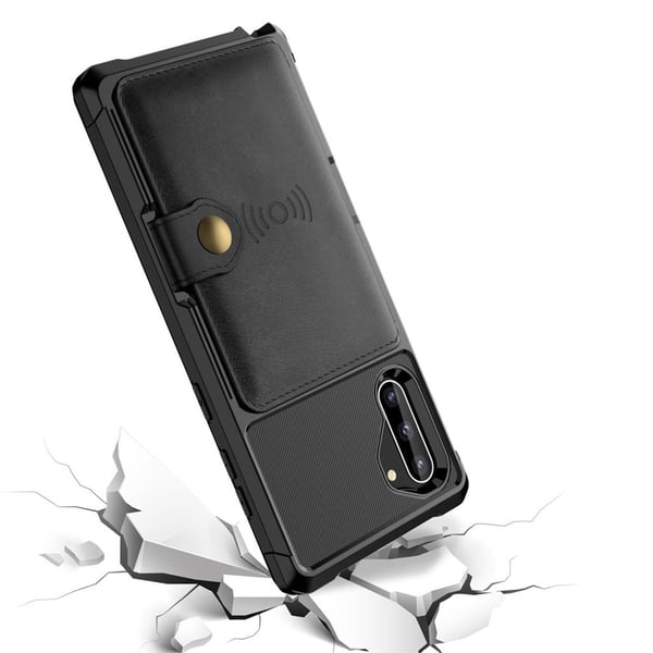 Professionellt Skyddsskal med Kortfack - Samsung Galaxy Note10