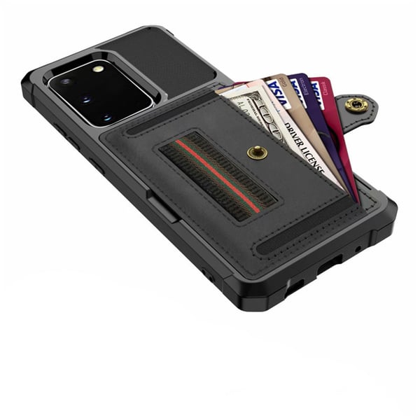 Samsung Galaxy S20 - Professionellt Skal med Kortfack