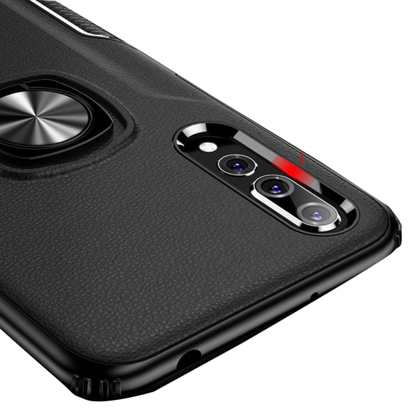 Smart Skal med Ringhållare från LEMAN - Huawei P20 Pro