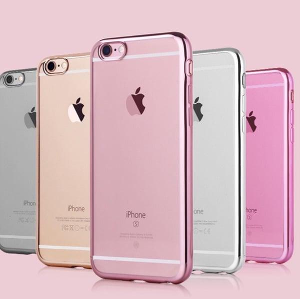 iPhone 6/6S Plus - Stilrent Silikonskal från LEMAN
