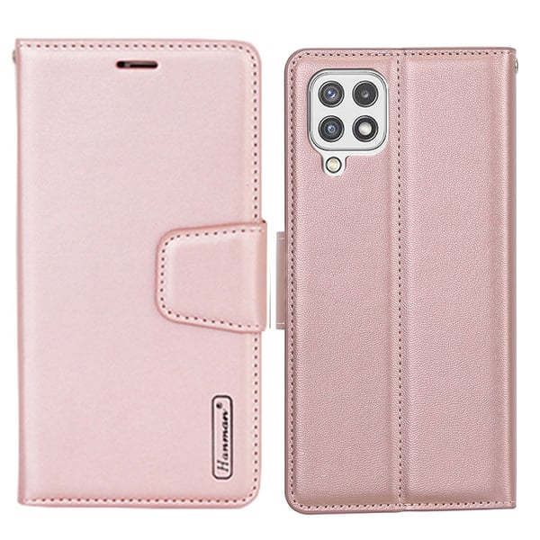 Samsung Galaxy A22 4G - Elegant HANMAN Plånboksfodral