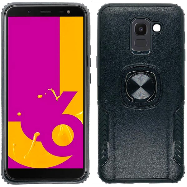 Samsung Galaxy J6 2018 - Praktiskt Skal med Ringhållare