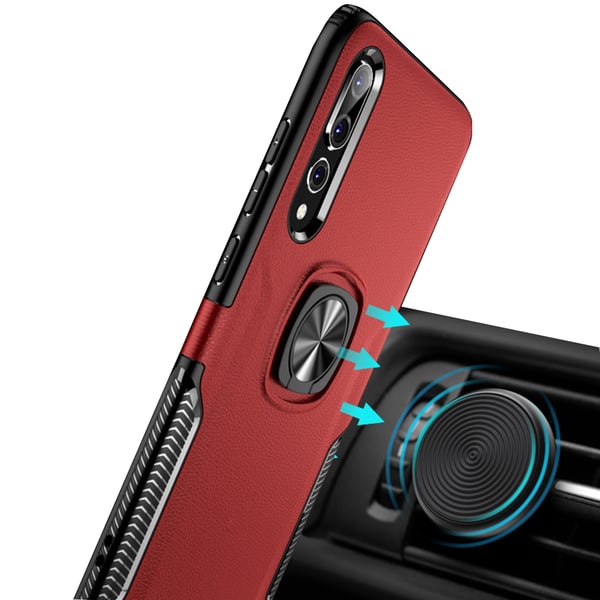 Skal med Ringhållare - Huawei P20 Pro