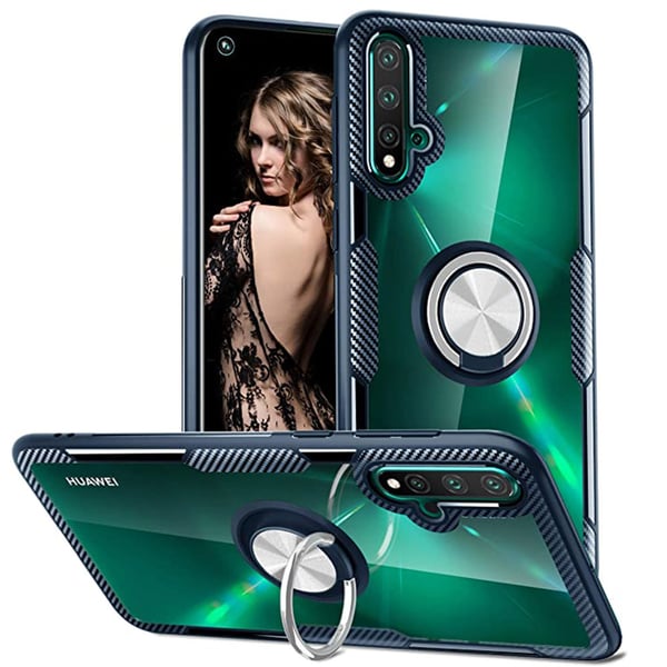 Skal med Ringhållare - Huawei Nova 5T