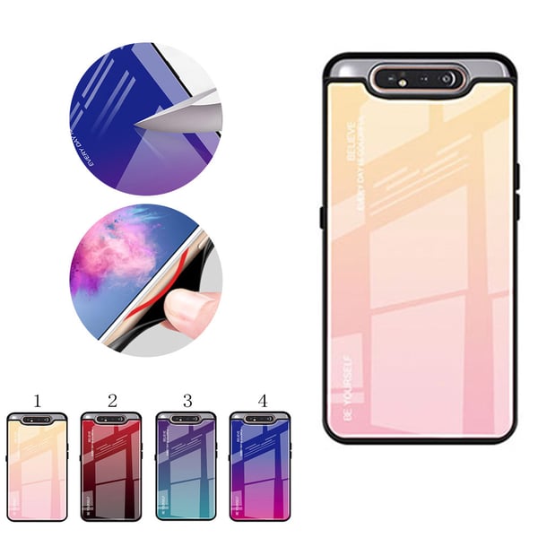 Samsung Galaxy A80 - Exklusivt Stilsäkert Skal (NKOBEE)
