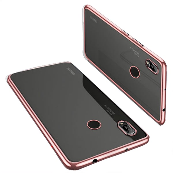 Huawei Y6 2019 - Stilrent Skyddande Silikonskal FLOVEME