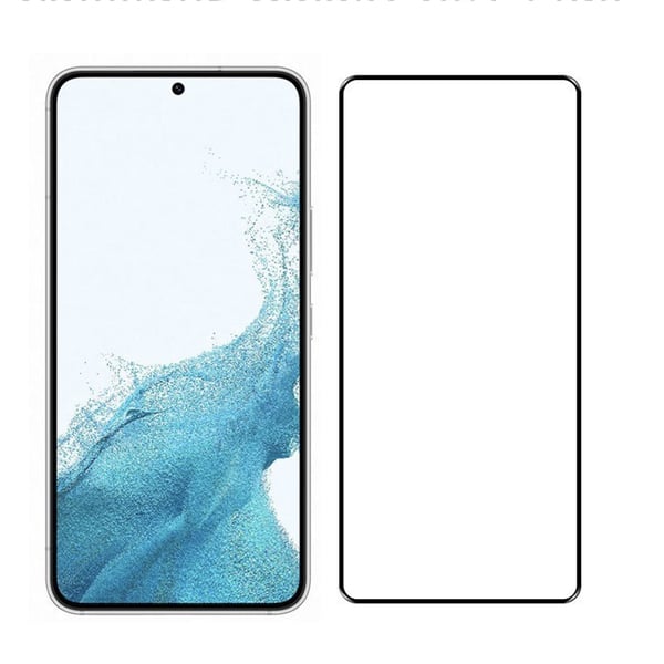 Heltäckande Härdat Glas 2.5D Skärmskydd Galaxy S23 Plus
