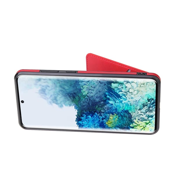 Samsung Galaxy S20 FE- Praktiskt & Stilrent Skal med Korthållare